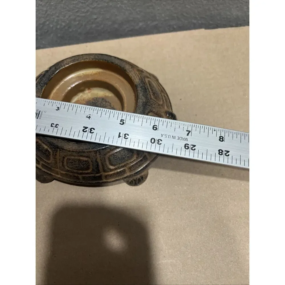 Ceramic Turtle Candle Holder Votive Dish Decorative Home Decor